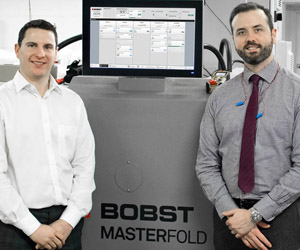 Первая в Великобритании фальцевально-склеивающая машина Bobst Masterfold 110