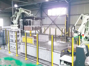 Корейская робототехника на гофропроизводстве