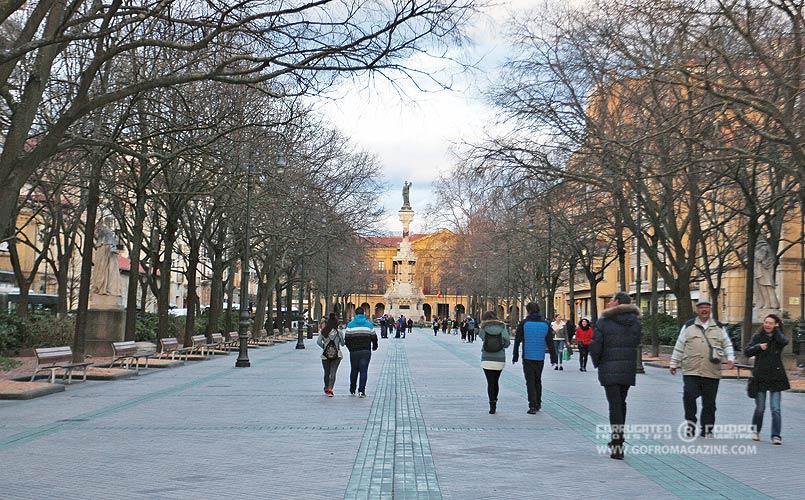 Аллея Пабло Сарасате