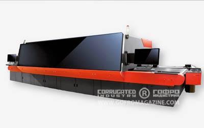 Оборудование для цифровой печати  на гофрокартоне от компании EFI – Nozomi C18000