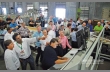 Демонстрация работы линии с инфракрасными сушками JB Machinery