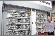 Демонстрация оборудования на стенде Bobst