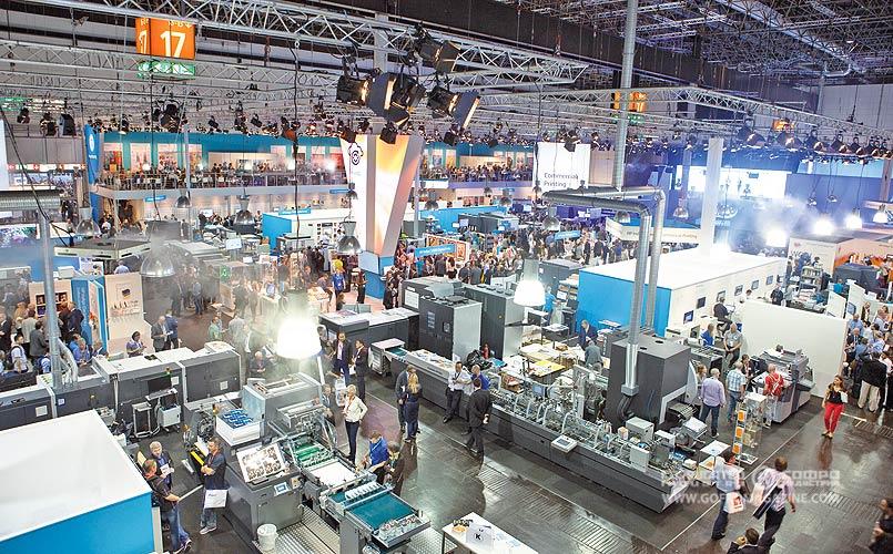 Компания НР занимала на drupa целый павильон