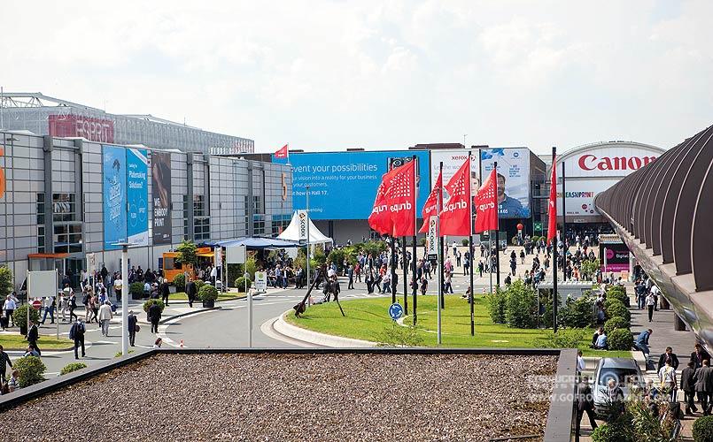 Общий вид Messe Düsseldorf