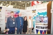 Astra Inks набирает обороты. Слева направо: Александр Тищенко, технический директор, Александр Котов, коммерческий директор, Карина Леках, генеральный директор, Исса Майкл, владелец Astra Inks