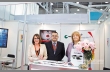 Ирина Стругова, менеджер по продажам Macarbox: «На выставке мы в первый раз. Очень продуктивно, большой интерес к нашему оборудованию, в следующем году также будем участвовать». Улыбка – знак согласия от Хавьера Иттуриса, управляющего директора Macarbox,