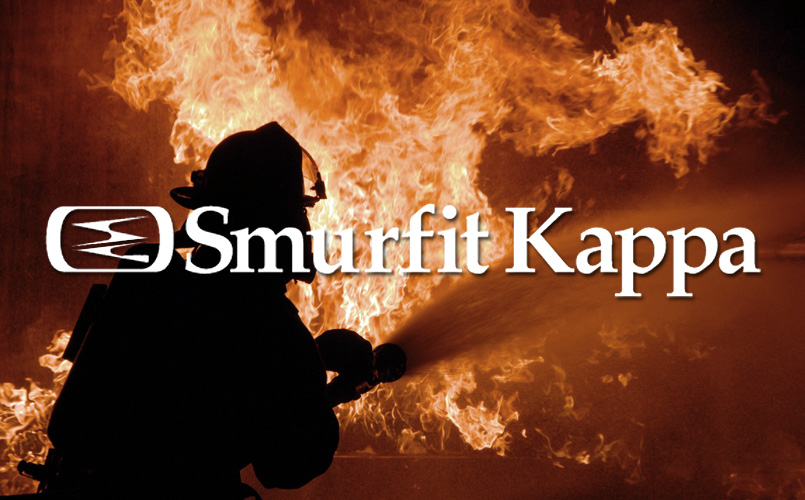 Последствия пожара на одной из компаний Smurfit Kappa