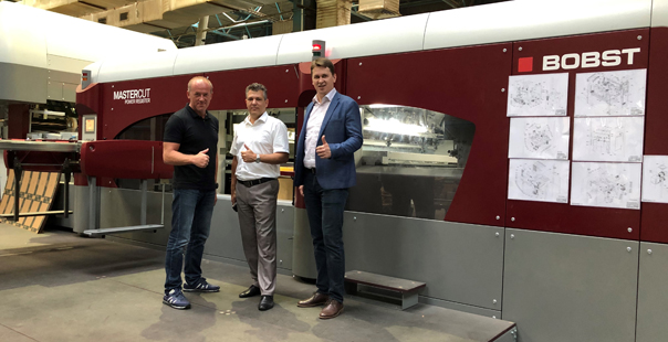 На площадке «Архбум» запущена линия BOBST MASTERLINE HD
