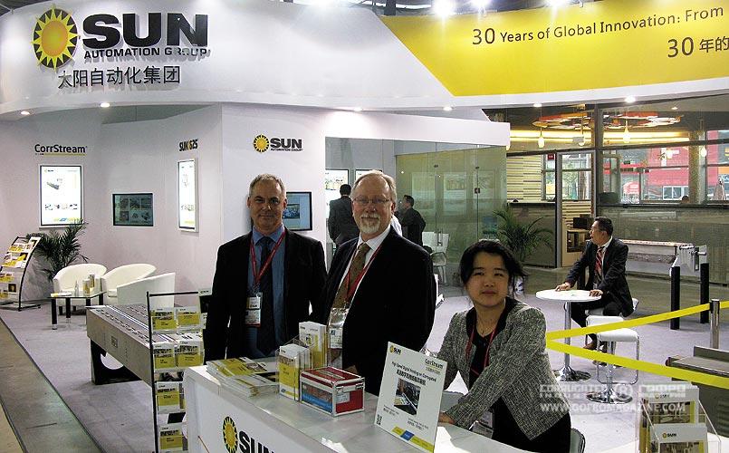 Слева направо: Ян Катс, Роберт Матис, Синди Уанг, Sun Automation