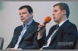 Степан Хомяков (слева), генеральный директор SFT Group,   и Алексей Сербинов, генеральный директор компании «ЮжУралКартон»