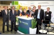 Слева направо: Volker Augustin, Erhardt+Leimer Corrugated GmbH,   Engelbert Priwitzer, Bahmueller GmbH, Антон Журавлев, «Упакмашсервис»,   Виктория Уханова, «Упакмашсервис»,  Олег Пенин, «Упакмашсервис»   Ирина Шибаева, «Упакмашсервис», Andreas Gareis BP