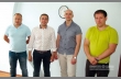 Команда управления (слева направо):   Артем Тарасенко, зам. генерального директора,    Сергей Коренев, генеральный директор «Понинковской КБФ»,   Евгений Павлович, зам. генерального директора,   Руслан Сава, технический директор