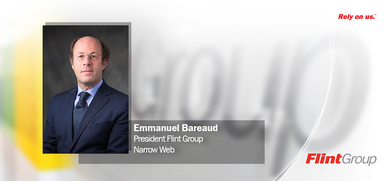 Emmanuel Bareaud Appointed President Flint Group Narrow Web