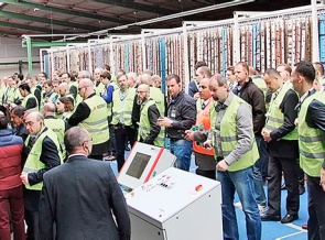 BOBST представляет европейскому рынку свою грандиозную систему Rapidset для ротационной высечки