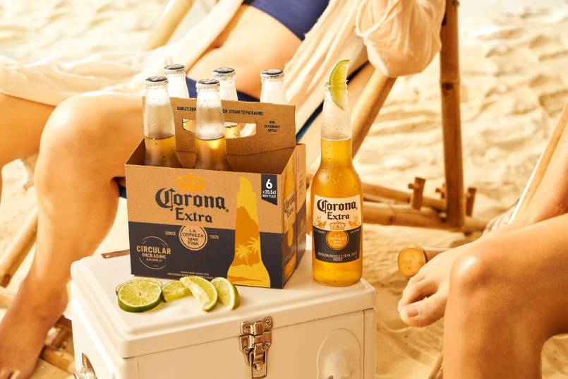Corona выпускает упаковку из ячменной соломы