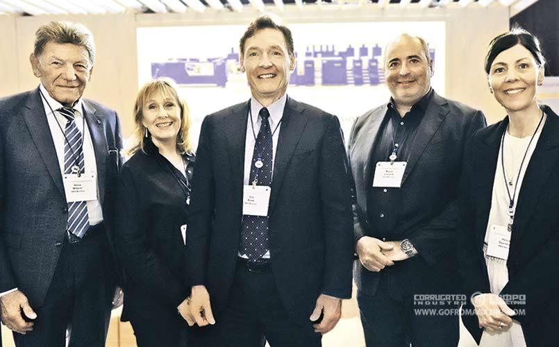 L to R: Heinz Mitterer, Ulrika Bergquist, Esa Koski, Marco Ghelardi and Helena Davidsson