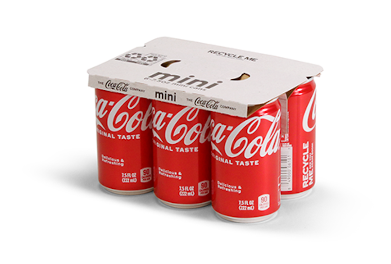 Coca-Cola запускає першу картонну упаковку KeelClip™ для мультиупаковок