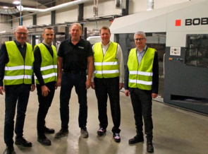 PACKNERS GmbH installs the world's 600th rotary die cutter from BOBST for the production of high-quality corrugated board packaging
