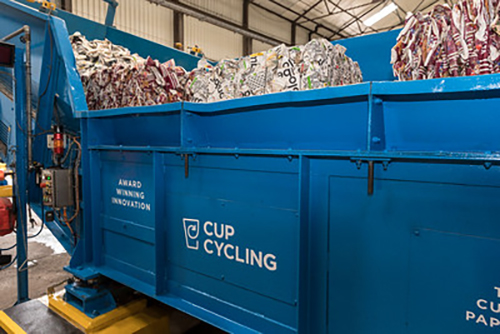 Джеймс Кроппер замикає коло технології CupCycling