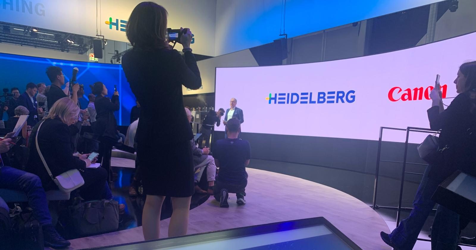 Співпраця Canon та Heidelberg у галузі листового струминного друку