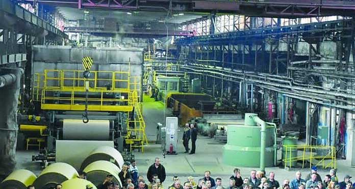 Жидачівський целюлозно-паперовий комбінат скоротив виробництво