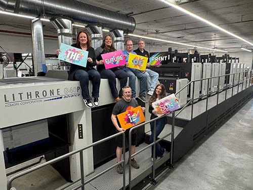 Sun Print Solutions додає друкарню Komori