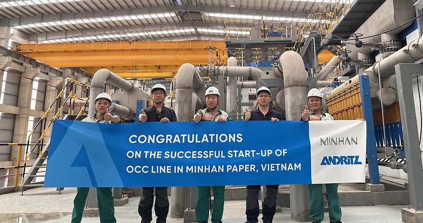 Minhan Paper успішно запустила нову лінію OCC