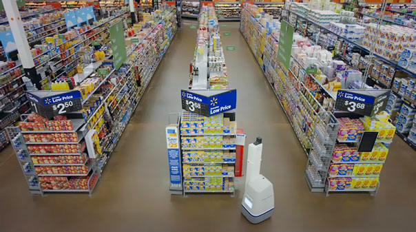 Walmart тестирует робосканеры