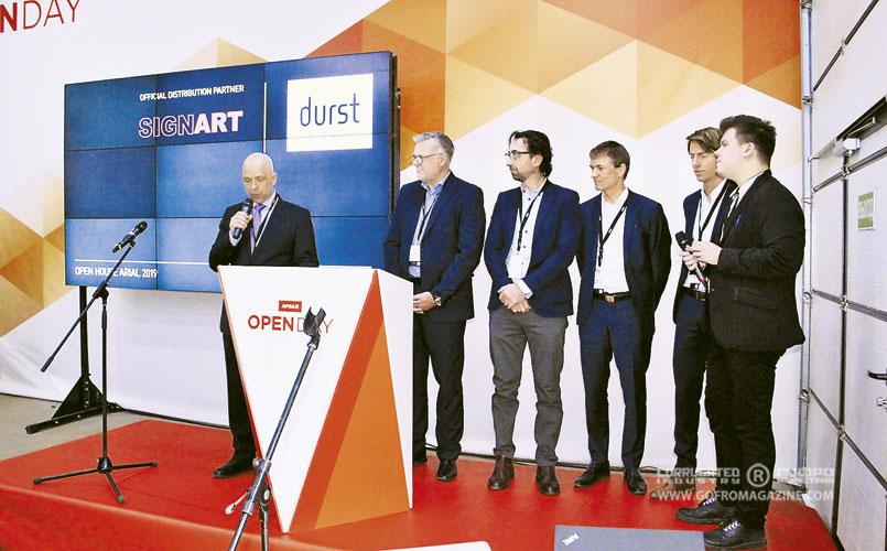 Иван Клушин представляет команду Durst