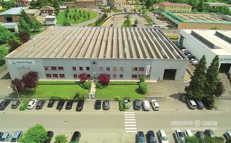 Главный офис в Италии и производство Ferretto Group