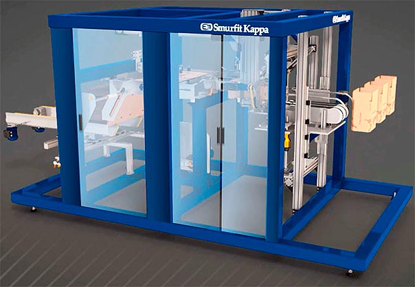 2016 Smurfit Kappa выпустила машину SKMF 146 для формирования коробов
