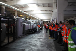 Презентация первой в России BOBST FFG 8.20 Expertline на заводе «Картонтара»