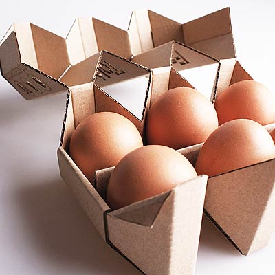 Оригинальная упаковка для яиц