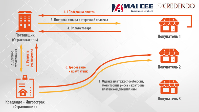 Рис. 1. Схема работы страхования