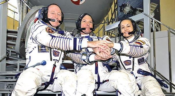 Экипаж корабля «Союз ТМА-14М»