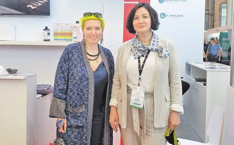 Лариса Данилова, руководитель отдела маркетинга, «ОктоПринт Сервис» и Татьяна Климова, технический директор, ООО «ОктоПринт Сервис»