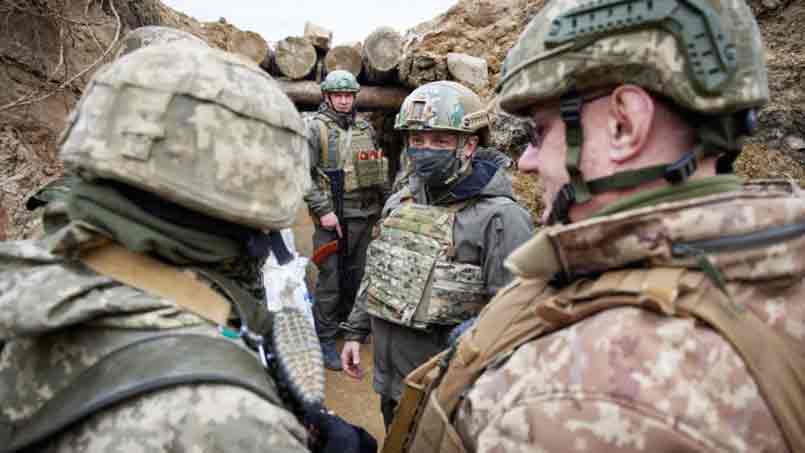 We are protected by the Ukrainian army