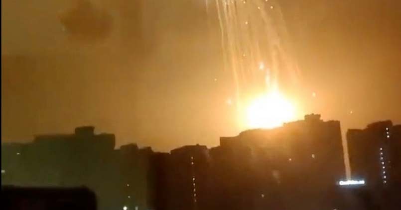 War in Ukraine Brovary explosions